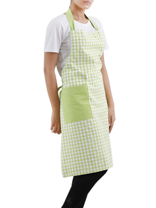 100% Cotton Sleeveless <b>Pocket</b> Apron Woven Customisable Eco-Friendly Durable Reusable Soft Daily Sanitary - Product Image 5
