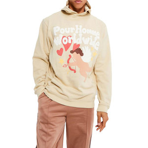 Sudaderas con Capucha Negras para Hombre, Personalizadas, con Estampado Digital, con Tachuelas, Corte Regular, Estilo Urbano, Forro Polar Grueso y Transpirable - Product Image 1