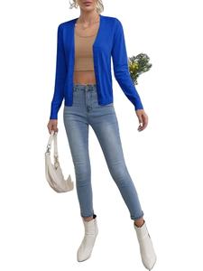 Cardigan Vintage Élégant Haut de Gamme pour Sorties et Bureau – Pull Hiver Col V Imprimé Animal Tendance - Product Image 4