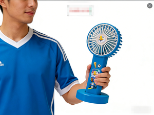 Mini ventilateur électrique portable 2 vitesses avec batterie au lithium pour la Coupe du Monde de Football 2026 aux États-Unis, en Australie, au Canada et au Brésil - Product Image 6