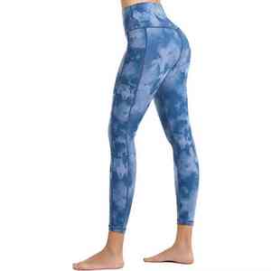 Leggings de sport respirants personnalisés à évaporation rapide Sky Rise pour femme, style minimaliste, pour vitalité sportive - Product Image 4