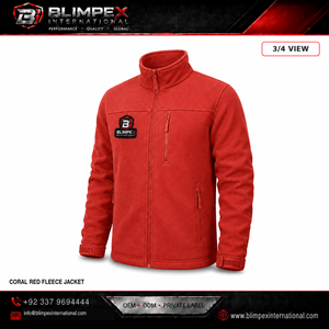 Custom Logo OEM Service Winter <b>Men's</b> Casual <b>Fleece</b> Tactical Bomber Jacket with Stand Collar Zipper Closure Waterproof - Product Image 6