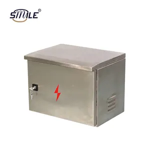 CHNSMILE Dustproof/Waterproof/Fully Sealed Stainless Steel Distribution Box Metal Junction Box Enclosure