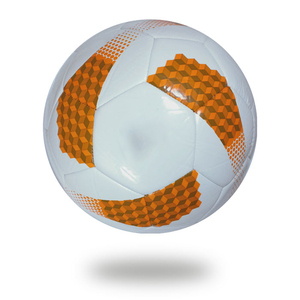 Custom Designed High Air Retention PU Leather Soccer Futsal <b>Training</b> <b>Ball</b> Lightweight Durable Soft Touch Machine Footballs - Product Image 1