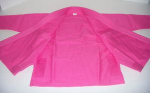 Conjunto de Gi de Jiu Jitsu Brasileño (BJJ) de Primera Calidad en Color Rosa para Damas, Mujeres y Niñas, Diseño Personalizado, Uniforme de BJJ, Kimono de Jiu Jitsu - Product Image 3