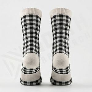 Free Design Women Compression Running <b>Socks</b> Cushion Crew Oem Custom Athletic Support Performance Breathable Fit Customized Color - Product Image 2