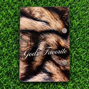 God's Favorite - Placas acrílicas religiosas para pestañas con estampado de piel, sostenibles, con logotipo personalizado, para extensiones de pestañas, OEM - Product Image 6