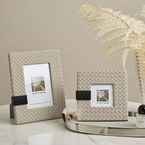 Marco de Fotos Cuadrado de Resina Gris, Moderno, de Sobremesa, Duradero, Diseño Vertical, Decoración para el Hogar, Marco de Fotos Personalizado, Decoración de Pared, Regalo - Product Image 3
