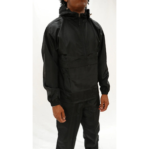 Conjunto Deportivo Casual con Capucha para Invierno, Chaqueta Cortavientos y Pantalones Impermeables, Ropa Urbana Ecológica, Suministro OEM Personalizado - Product Image 2