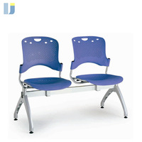 Chaise moderne à deux places pour hôpital, école, centre commercial, hôtel, parc - Design ergonomique, écologique et durable pour les espaces d'attente publics