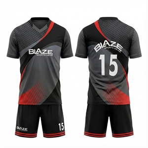 Professional Custom Soccer Uniform - Full Sublimated Football Jersey and <b>Shorts</b> Set, Quick-Dry Team Kit, OEM Wholesale Factory - Product Image 1