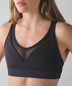 Women's Deep V-<b>Neck</b> <b>Halter</b> Sports <b>Bra</b> Solid Color Breathable Medium Support Yoga Seamless Cut-Out Front Logo Design - Product Image 5