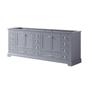 Dark Grey 84 In. Wide Double Bath <b>Vanity</b> 22 In. Deep <b>Bathroom</b> <b>Vanities</b> - Product Image 4
