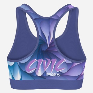 Venta al por mayor Tallas grandes Sujetadores deportivos sin costuras, a prueba de golpes Running Gym Yoga Tops, al aire libre Fitness Bras - Product Image 4
