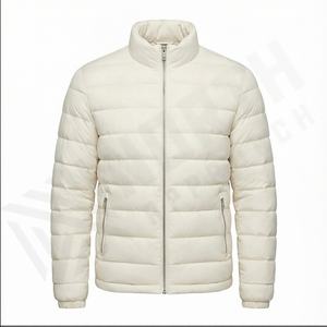 Doudoune chaude bulle manteau hiver à capuche hommes doudoune noir imperméable vêtements personnalisé blanc Oem High Street Puffer hommes - Product Image 2