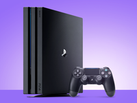 95% Baru P S 4 Pro Konsol Game TV Rumahan Profesional PS-4 PS4P PS 4 7000 1T/500GB Seri Sistem Game Retro dengan Kontroler