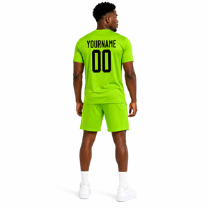 Uniforme Deportivo Personalizado para Equipos, Conjunto de Camiseta de Fútbol Minimalista, Uniforme de Entrenamiento Transpirable - Product Image 4