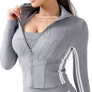 Ensembles de yoga 5 pièces grande taille à séchage rapide et respirants pour femmes – Nouveau design élégant pour le fitness et la gym - Product Image 6