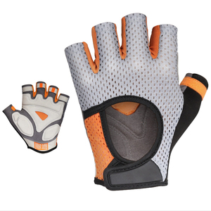 <b>Half</b> Finger Cycling Gloves Breathable Non <b>Slip</b> Touchscreen Outdoor Sports Unisex Summer - Product Image 4