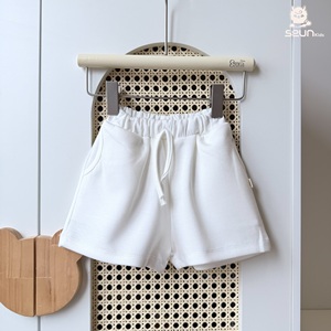 Pantalones Cortos para Niños y Niñas, Estilo Coreano, Corte Holgado, Elásticos, Ligeros, Hechos en Vietnam, Comodidad Durante Todo el Día, Venta al Por Mayor - Product Image 2