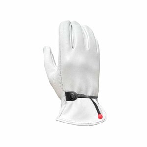 Heavy Duty White Cow Grain Leather CE Certified Heat Resistant Elastic Wrist Work Safety <b>Driver</b> <b>Gloves</b> Protection Hands Anti - Product Image 2