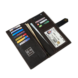 Cartera Trifold de Cuero Vacuno Personalizable para Mujer, Estilo Occidental, con Bloqueo RFID para Tarjetas - Product Image 5