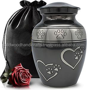 Top Quality Brass Cat and Dog Urns Funeral Pet Memorial Urns <b>for</b> Cat and Dog <b>Ashes</b> Wholesale Urns at Low Price - Product Image 4