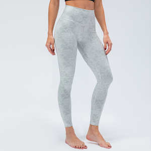 New Arrivals High Waisted Yoga <b>Leggings</b> with Custom logo Women Scrunch Butt <b>Seamless</b> Nylon Quick Dry Breathable <b>Leggings</b> - Product Image 4
