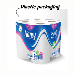 Empaque de Plástico Duradero con Fondo Cuadrado OEM ODM para Papel Higiénico, Ropa de Cama y Utensilios de Cocina, Fabricado por Fábrica de PE con Impresión en Huecograbado - Product Image 1