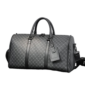 Fashion Tote Travel Bag <b>Men</b>/Women Fitness <b>Handbag</b> Leather Male Shoulder Bags Business Large Travel Tote Luggage Bag - Product Image 1