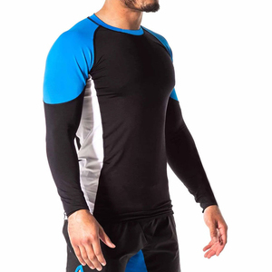 เสื้อรัดกล้ามเนื้อสำหรับผู้ชายสำหรับกีฬากราปลิง บีเจเจ เอ็มเอ็มเอ ช่วยเพิ่มแรงกด ควบคุมการยืดหยุ่น ทนทาน ผลิตจากโพลีเอสเตอร์ 100% ระบายอากาศได้ดี แห้งเร็ว - Product Image 2