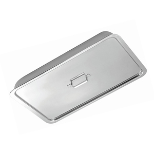 MARI INSTRUMENTS Bandejas de preparación de acero alemán para instrumentos quirúrgicos con tapa, certificadas CE, bandejas huecas - Product Image 2