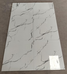 กระเบื้องปูพื้นพอร์ซเลนขัดเงาพิเศษ ขนาด 60x60 ซม. ลายหินอ่อน สำหรับโชว์รูม สำนักงาน อาคาร สำนักงาน หรือพื้นที่นั่งรอ - Product Image 6