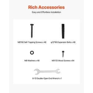 Supporti per Pavimentazione in Acciaio al Carbonio 4x4 per Carichi Pesanti, 8 Pezzi con Base e Staffa per Palo di Dimensioni Interne 3.6x3.6 Pollici / 92x92 mm - Product Image 5