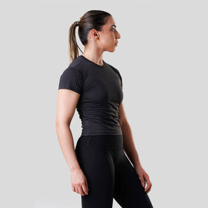 T-shirt en coton de qualité à col rond et manches courtes, style décontracté minimaliste, plusieurs couleurs, tailles S-5XL, fournisseur de marques privées - Product Image 4