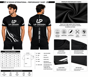 Custom Sublimation Sports T <b>Shirt</b> Quick Dry <b>Polyester</b> Crew Neck Athletic Training Gym Running Tee OEM ODM - Product Image 4
