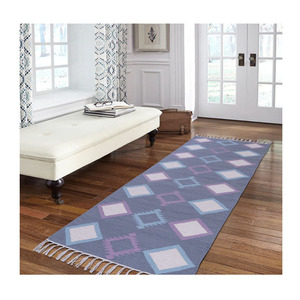 Tapis de coureur faits à la main de conception turque classique tapis pour couloir acheter indien multicolore coton revêtement de sol tapis moghol vente en vrac - Product Image 5