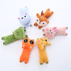 Jouet à mâcher interactif et robuste pour chat, en peluche douce en forme d'animal mignon, pour chien et chat, avec herbe à chat, vente en gros, nouveauté, fournitures pour animaux de compagnie - Product Image 2