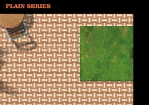 Baldosas de Cerámica Antideslizantes para Estacionamiento, Alfombra de Exterior de 300x300 mm, 30x30 cm, 12x12 Pulgadas, para Uso en Entradas de Vehículos - Product Image 5