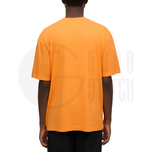 Camiseta de Algodón Grueso Personalizada para Hombre, Estilo Urbano, Hombros Caídos, Corte Holgado Informal, OEM ODM - Product Image 6