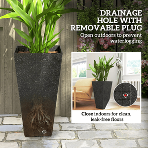 Vasi e Fioriere in Metallo, Elegante Decorazione per Giardino - Product Image 4