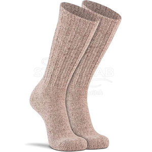 2026 Best Quality Custom Colored 100% Cotton Breathable Casual <b>Socks</b> for Men's Winter Use - Product Image 5