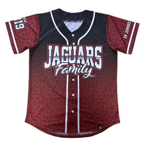 Camiseta de Béisbol Sublimada Personalizada, Bordado Personalizado, Diseño Totalmente Personalizado, Transpirable, Talla Grande, Ropa Deportiva Unisex para Equipos - Product Image 1
