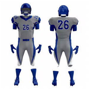 Tenue de football américain moderne et performante pour équipe, respirante, séchage rapide, polyester, logo personnalisé, conçue pour les professionnels - Product Image 2