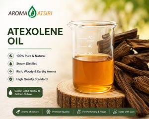 Aceite Esencial de Atxoleno AROMA ATSIRI 100% Puro y Natural Destilado al Vapor con Aroma Amaderado para Perfumería - Product Image 1