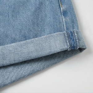 Manufacturer High Waist Customized Color Women <b>Denim</b> Cargo Shorts Rhinestone New Style Sexy <b>Stretch</b> Hot Pants Summer - Product Image 6