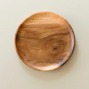 Bandeja Decorativa de Madera Artesanal India Estilo Art Deco con Diseño de Cuerda, Forma Redonda, Adorno para el Hogar, Ideal para Bodas y Eventos - Product Image 2