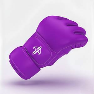 Gants de boxe pour hommes en cuir PU de haute qualité, à doigts entiers, légers, pour adultes, avec fermeture personnalisée et poignets lacés par RIVIAN ATLANTIC - Product Image 2