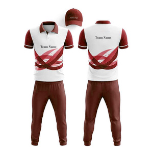 Custom Green <b>White</b> <b>Cricket</b> Kit Geometric Print Short Sleeve Polo Shirt Matching Pants Breathable Front Polyester Unisex All - Product Image 4