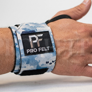 Muñequeras Ajustables de 18 Pulgadas con Diseño Personalizado de Camuflaje, de Neopreno, para Cross Training, Levantamiento de Pesas, Gimnasio, Fitness, Soporte para Muñecas - Product Image 3
